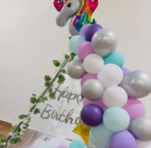 birthday Kids Unicorn Theme Birthday Canopy Decor