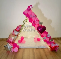 birthday Kids Birthday Barbie Theme Canopy Decor