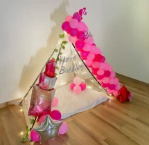 birthday Kids Birthday Barbie Theme Canopy Decor