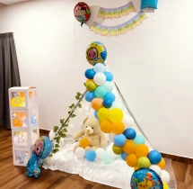 birthday Kids Cocomelon Theme Canopy Decoration