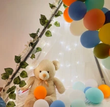 birthday Kids Cocomelon Theme Canopy Decoration