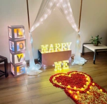 decorations Quirky Marry Me Surprise Proposal Decoration