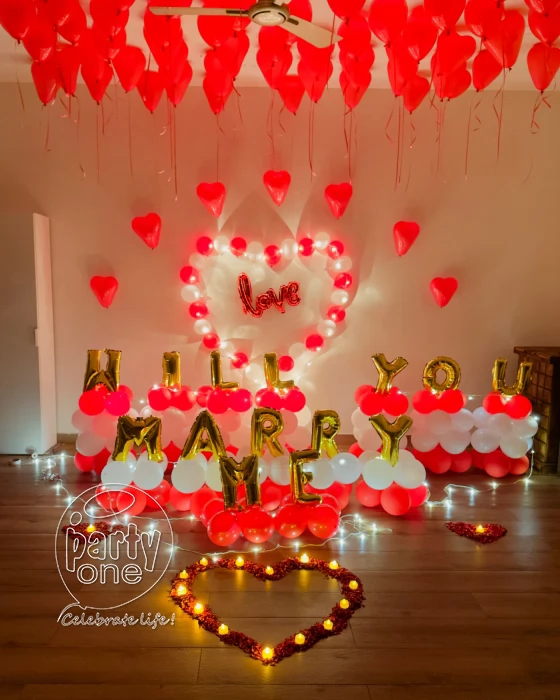 decorations Will You Marry Me Proposal Decoration