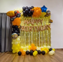 birthday Gilded Construction Theme Birthday Decor