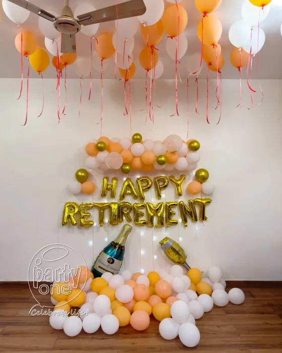 decorations Retirement Cheers Balloon Decoration