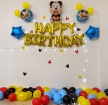 birthday Mickey Mouse Birthday Theme Decoration