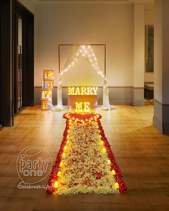 decorations Quirky Marry Me Surprise Proposal Decoration