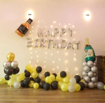 birthday Champagne Birthday Party Decoration