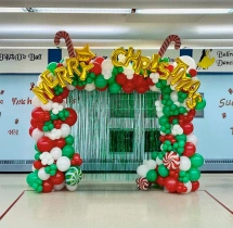 festival decorations Merry Christmas Balloon Arch Decoration