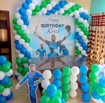 birthday Indian Cricket Theme Birthday Decoration