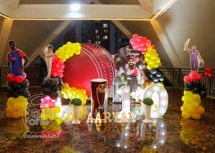 birthday Indian Cricket Theme Birthday Decor