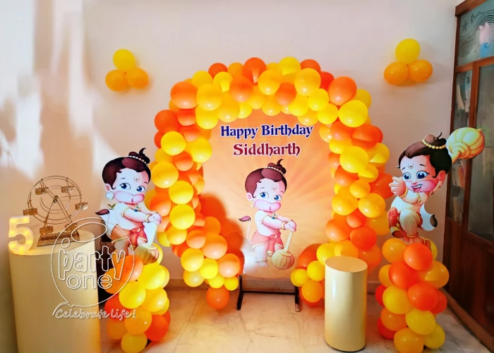 birthday Bal Hanuman Theme Birthday Decor