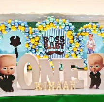 birthday Baby Boss Balloon Bonanza Decor