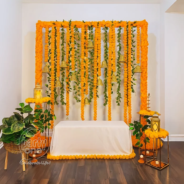 festival decorations Bells and Marigold Special Diwali Decor