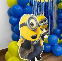 birthday Cute Minion Theme Wall Decoration