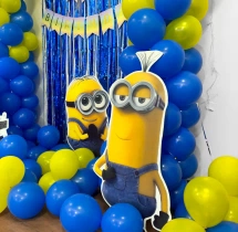 birthday Cute Minion Theme Wall Decoration