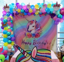 birthday Kids Unicorn Theme Birthday Decor