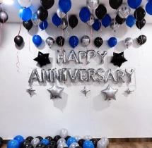 decorations Absolute Happy Anniversary Balloon Decoration