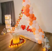 birthday Lovely Canopy and Love Box Surprise Decoration