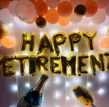 decorations Retirement Cheers Balloon Decoration