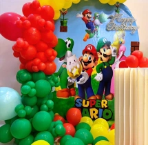 birthday Super Mario Adventure Royale Theme Decor