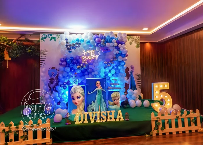 birthday Extravagant Frozen Theme Birthday Decor