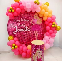 birthday Glamorous Barbie Theme Ring Flex Decor