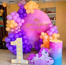 birthday Awesome Dreamy Unicorn Theme Ring Decor