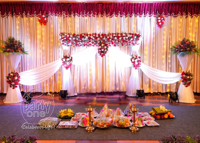 wedding services Classy Engagement Floral Decoration