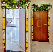 house warming services 2BHK Flower Decoration for House Warming