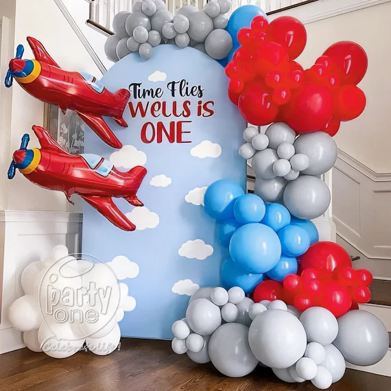 birthday Aeroplane Theme Birthday Decoration