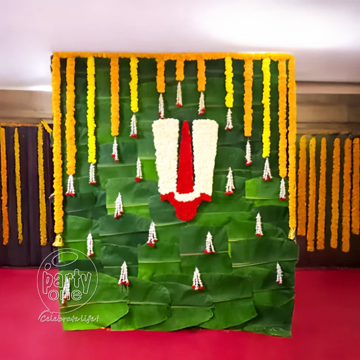 house warming services Griha Pravesh Pooja Backdrop Decoration