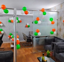 festival decorations Republic Day Harmony Office Decoration