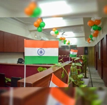 festival decorations Republic Day Flag and Balloon Decoration