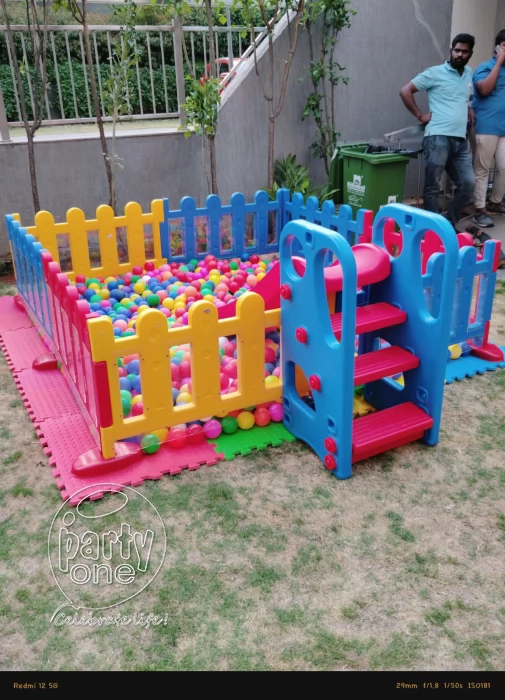 birthday Square Ball Pool Slider for Birthday