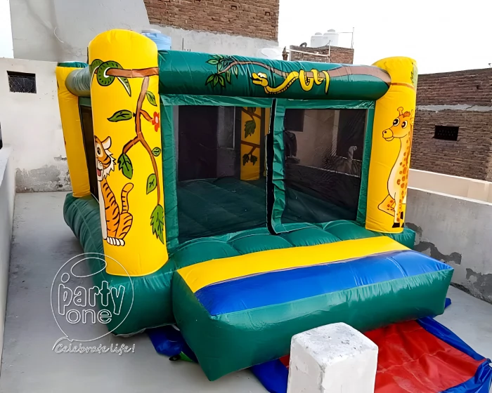 birthday Forest Theme Bouncing Castle