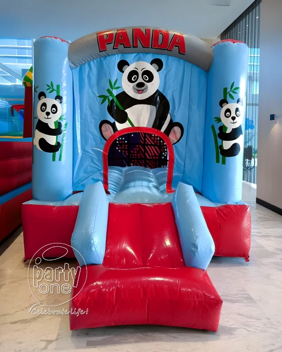 birthday Mini Panda Theme Bounce House