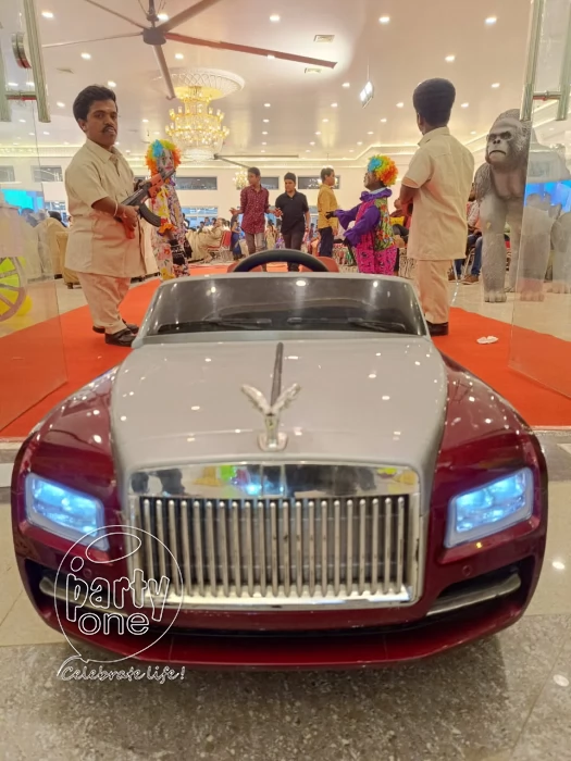 birthday Rolls Royce Toy Car Entry for Kids Birthday