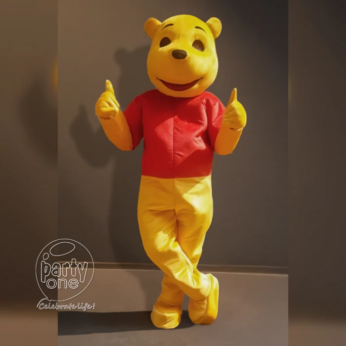 birthday Winnie The Pooh Mascot