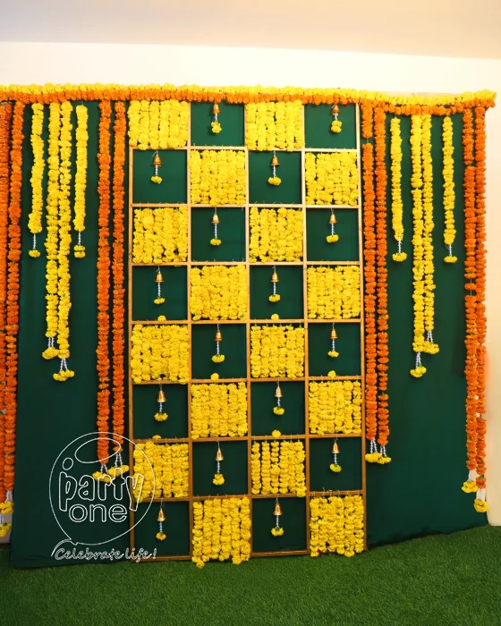 naming ceremony Traditional Indian Floral Decor