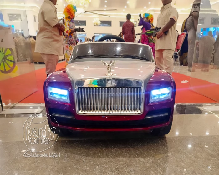 birthday Rolls Royce Toy Car Entry for Kids Birthday