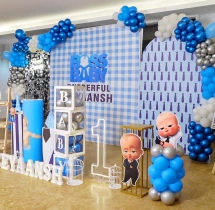 birthday Onederful Boss Baby  Theme Decoration