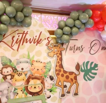 birthday Jungle Theme Luxe Birthday Decoration