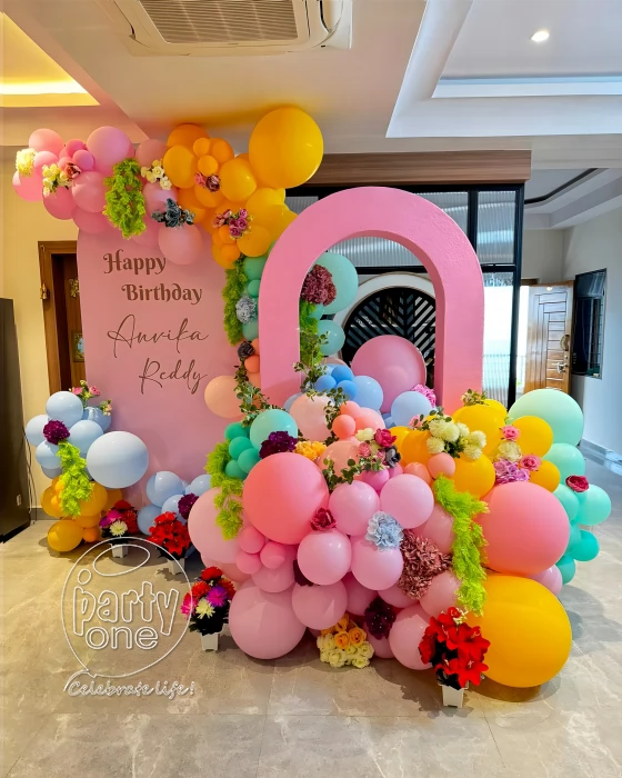 birthday Premium Pastel Paradise Birthday Decor