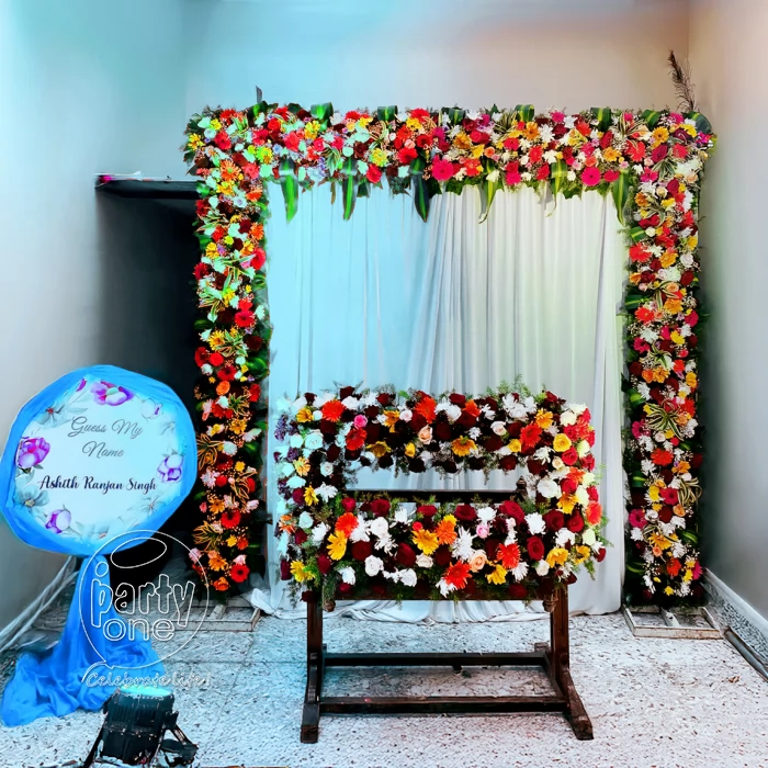 decorations Namakarana Fresh Flower Decor