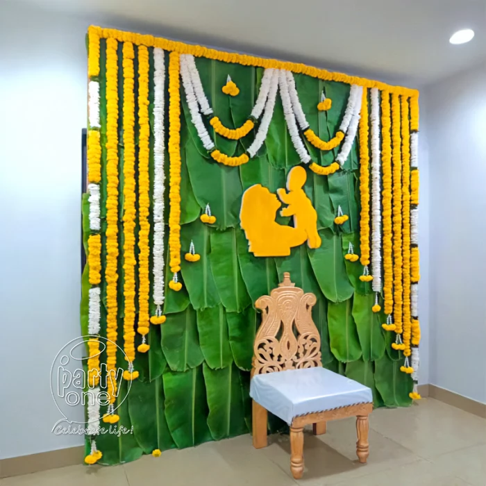 decorations Traditional Baby Shower Backdrop Decoration