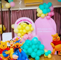 decorations Princess Theme Welcome Baby Balloon Decoration