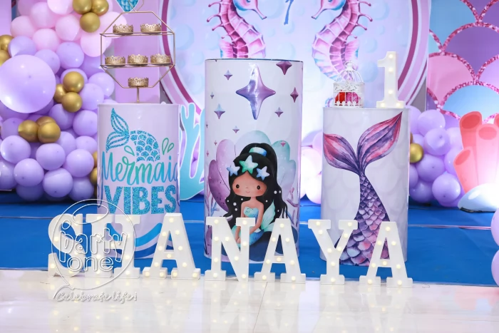 birthday Premium Mermaid Theme Decoration