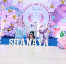 birthday Premium Mermaid Theme Decoration