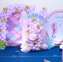 birthday Premium Mermaid Theme Decoration